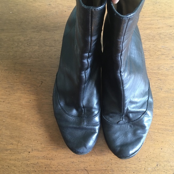 Repetto Paris black leather booties - Picture 3 of 8